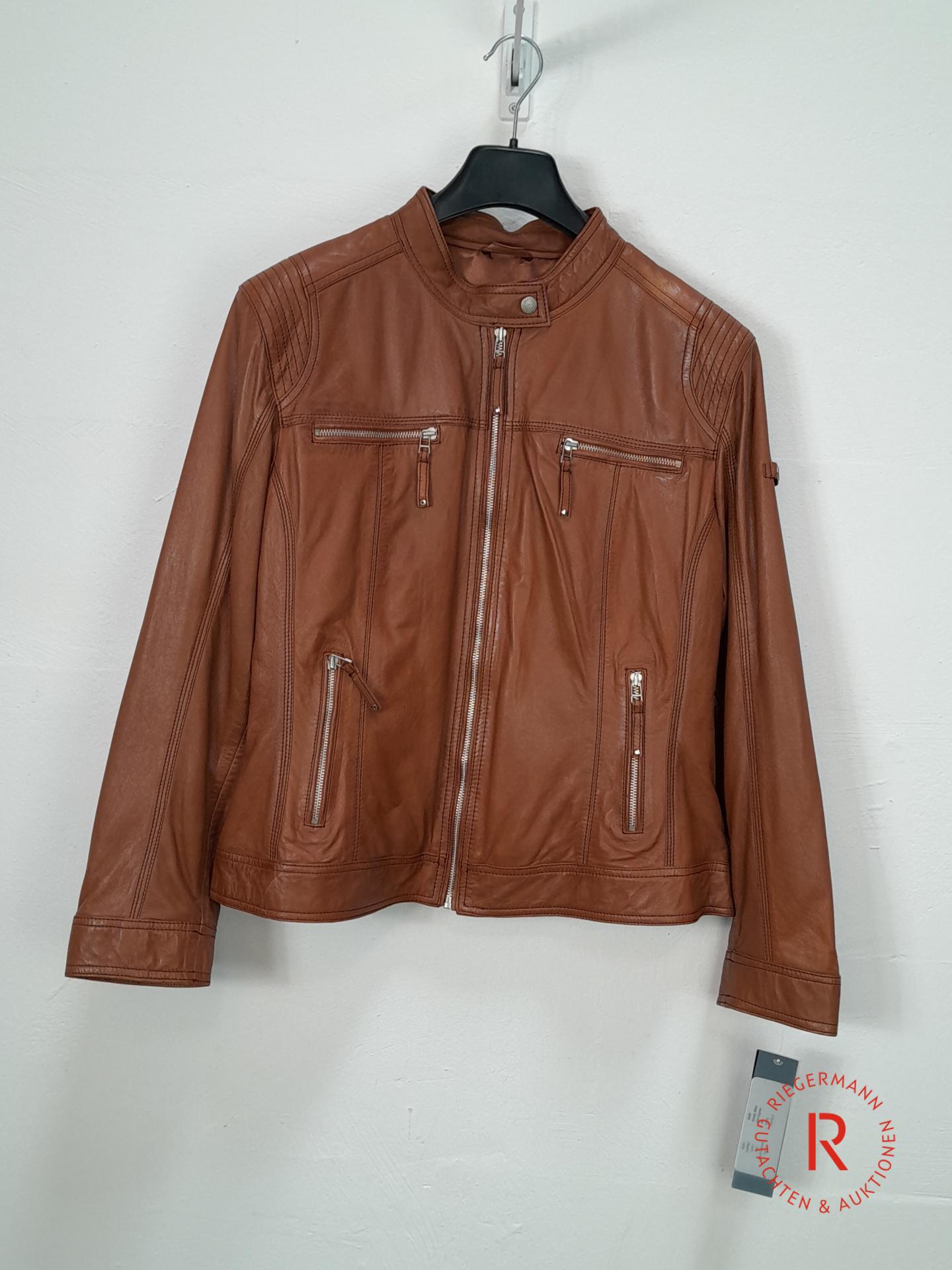 DAMEN LEDERJACKE GRÖSSE 48